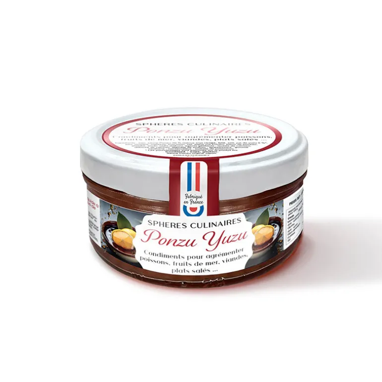 Sphères culinaires Ponzu Yuzu 120g Phileas Gourmet