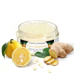 Sphères culinaires Yuzu Gingembre 120g Phileas Gourmet