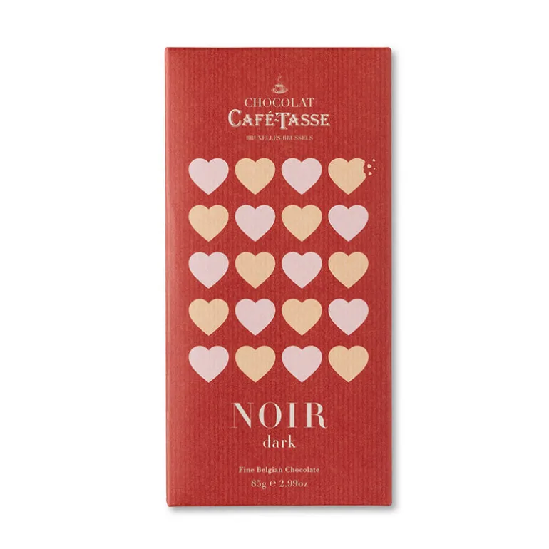 Tablette de chocolat noir Love Edition Café Tasse