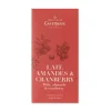 Tablette lait amandes cranberries
