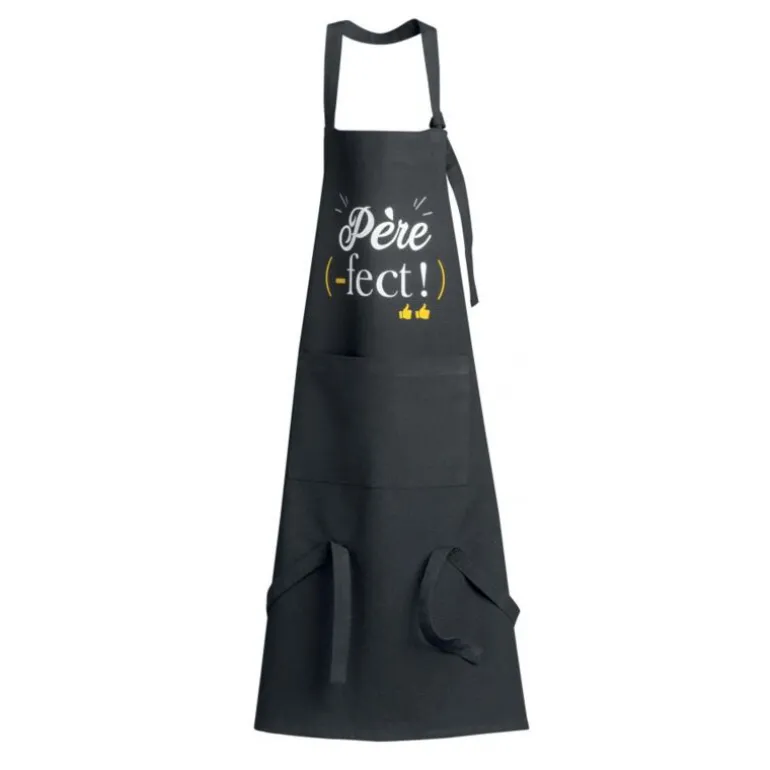 Tablier pere-fect recycle noir