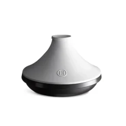 Tajine 33 cm blanc/ardoise