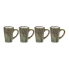 4 tasses expresso 10 cL vertes Hela Villa Collection