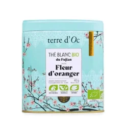 Thé blanc bio fleur d'oranger 40g