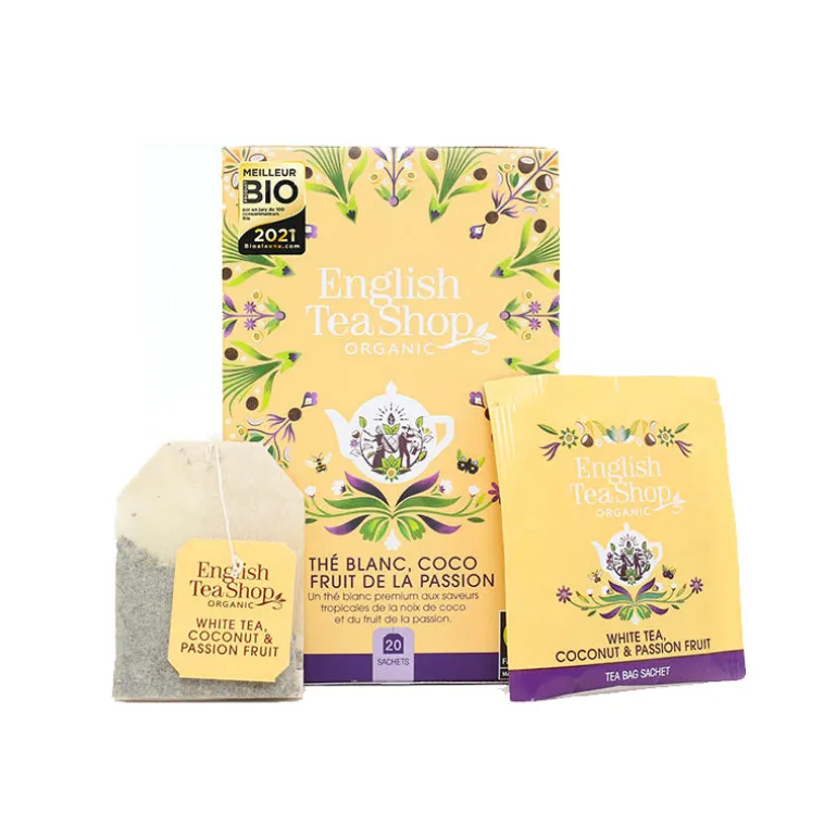 Thé blanc coco fruit de la passion