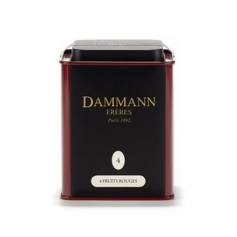 Thé noir 4 fruits rouges 100g