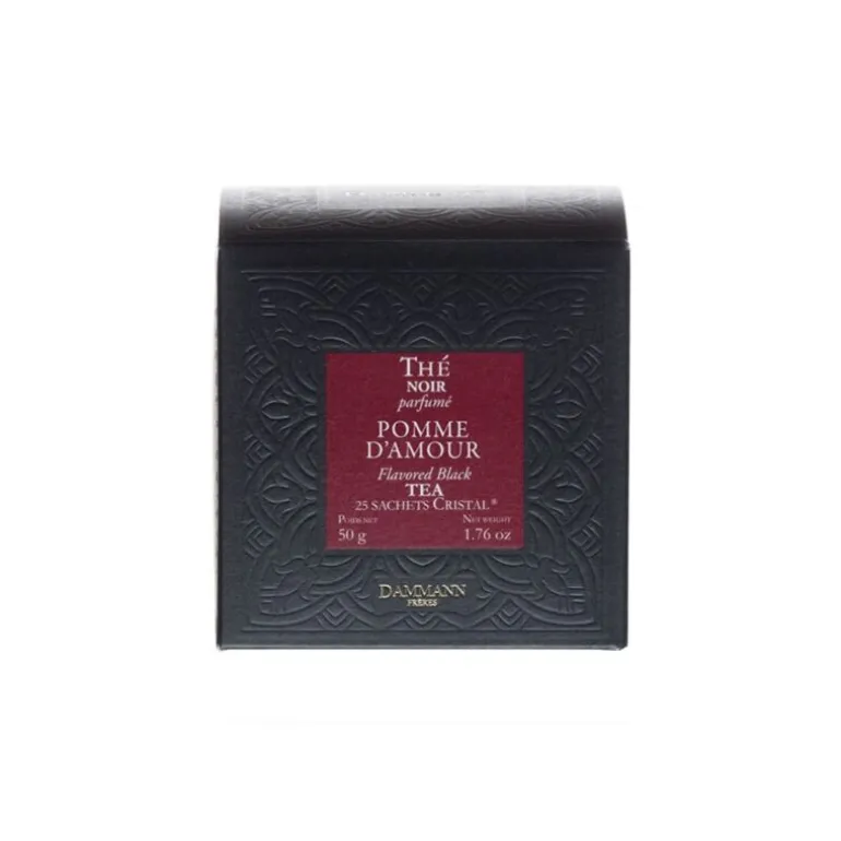 Thé noir Pomme d'amour 25 sachets