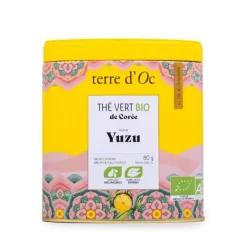 Thé vert bio Yuzu de Corée 80g