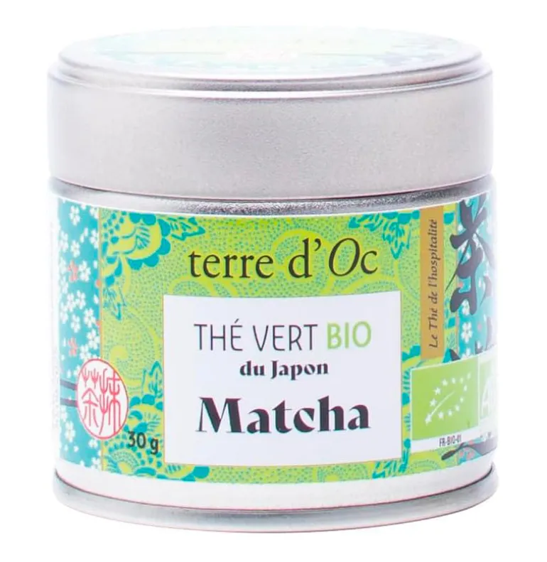 Thé vert matcha bio 30g