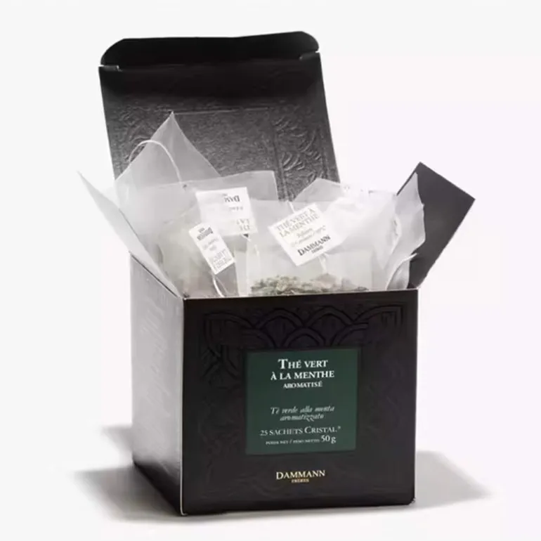 Thé vert menthe aromat 25 sachets