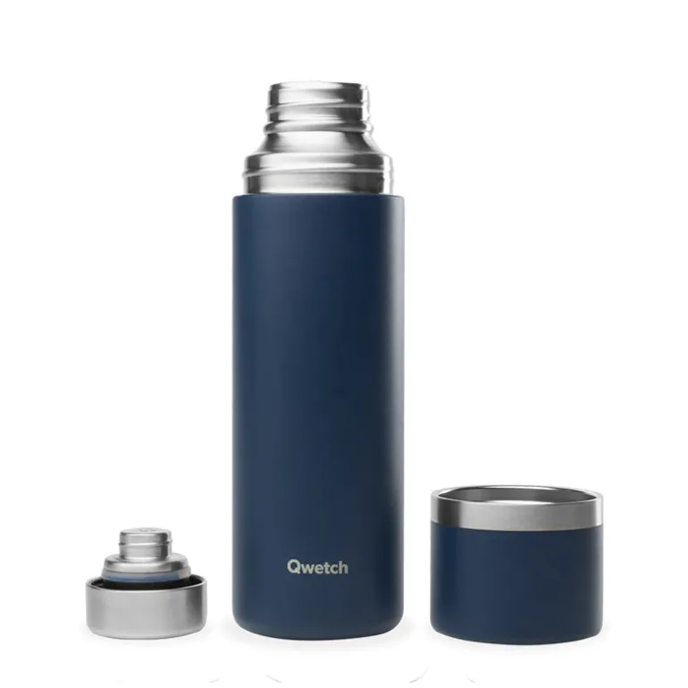 Thermo isotherme en inox 750ml marine Qwetch