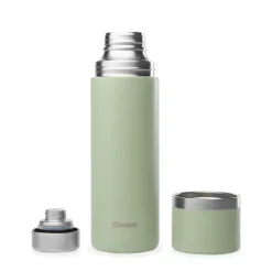 Thermo isotherme en inox 750ml tilleul Qwetch