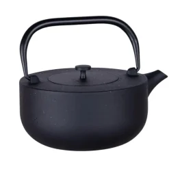 Théière en fonte fuji noir 1,2L