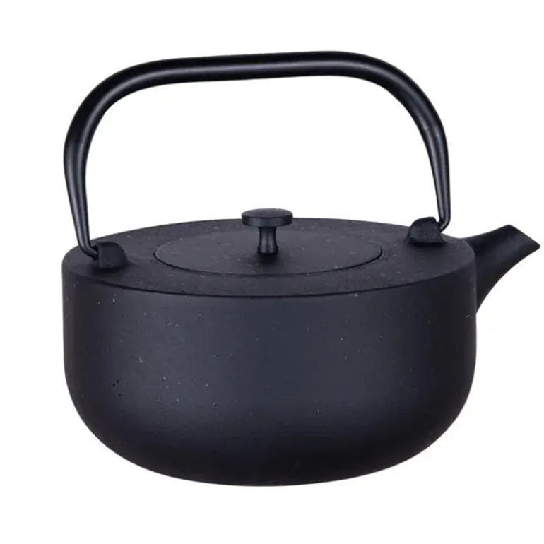 Théière en fonte fuji noir 1,2L