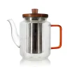 Théière en verre ambre 550 mL Karl Ogo