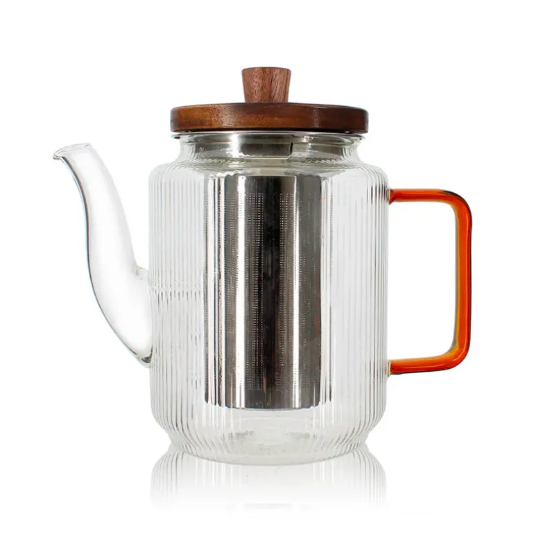 Théière en verre ambre 550 mL Karl Ogo