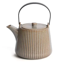 Théière et filtre tiao beige 1L