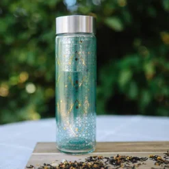 Théière verre majorelle 430 ml