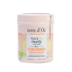 Tisane bio fleur d'oranger passiflore mandarine 70g