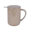 Tisanière en grès 470 mL beige Tiao Table Passion