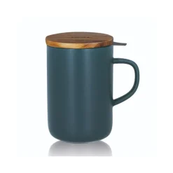 Tisanière en grès bleue 475 mL Juliet Ogo