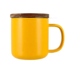 Tisanière en grès jaune 300 mL Juliet Ogo