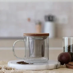 Tisanière en verre 20 cL Gustave Ogo