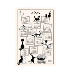 Torchon Dubout Calendrier 2025