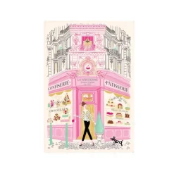 Torchon Façade pâtisserie 48x72cm