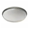 Tourtière cannelée fer blanc 32 cm Gobel