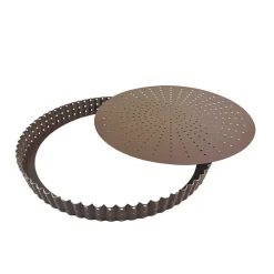 Tourtière cannelée perforée 32cm Gobel