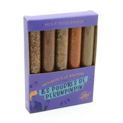 5 tubes Les poudres de perlinpinpin