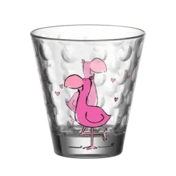 Verre Bambini Flamant 21cl bulle