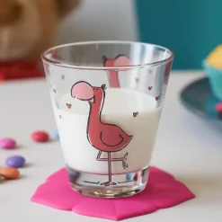 Verre Bambini Flamant 21cl lisse