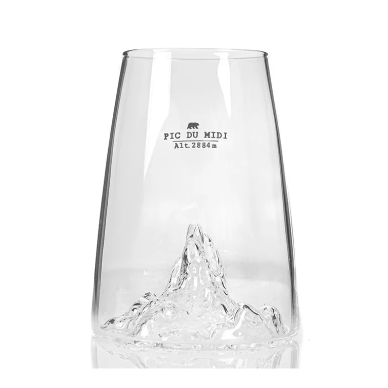 Verre design Pic du Midi 450ml Topographic Alaskan Maker
