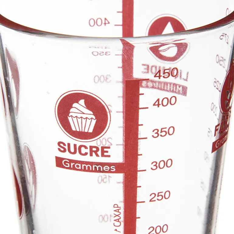 Verre doseur en verre 0,5L