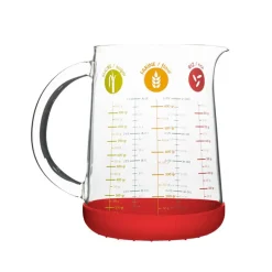 Verre doseur mesureur 1 L Pebbly