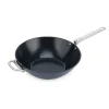 Wok antiadhésif 32cm bleu Space Joseph Joseph