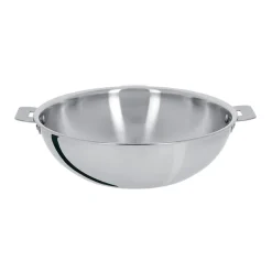 Wok en inox 24 cm Casteline Cristel